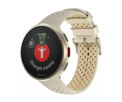 Smartwatch Polar Pacer PRO szampańsko-złoty S-L